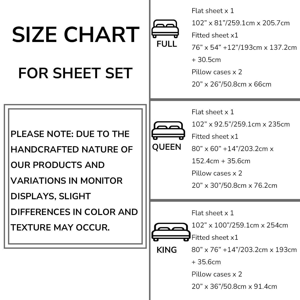 100% French Linen Sheet Set (4 pcs) -- Oatmeal