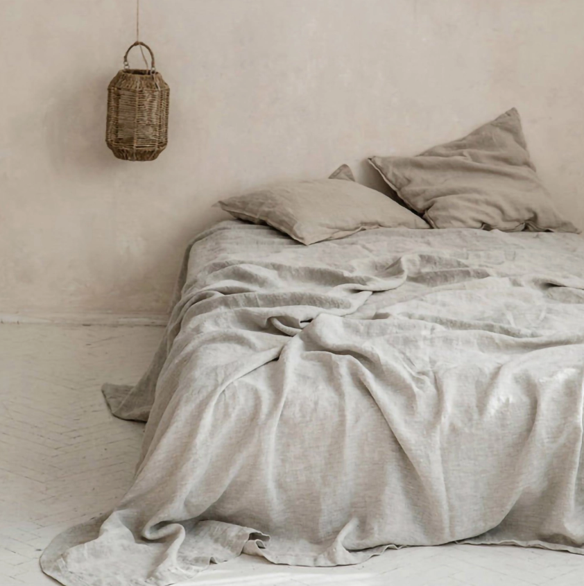 French Linen Duvet Cover Set (3 Pieces)